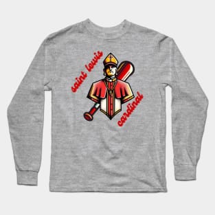 Unofficially Unlicensed Tees - saint lewis cardinal Long Sleeve T-Shirt